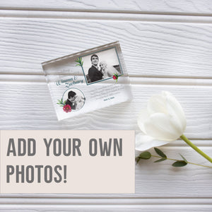 30th Anniversary Gift For Wife | Thirtieth Anniversary Gift For Parents | 30 Year Wedding Anniversary For Him | Anniversary Gift For Couple PhotoBlock - Unique Prints