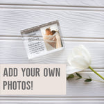 Load image into Gallery viewer, Mother Of The Groom Gift From Bride | Gift From Bride To Mother Of The groom PhotoBlock - Unique Prints
