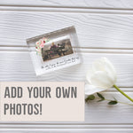 Load image into Gallery viewer, Mothers day gift from daughter | Grandmother First mothers day gift from son | 1st mothers day gift | Mothers day frame PhotoBlock - Unique Prints
