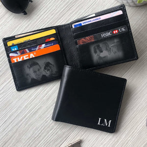 Personalized Wallet, Photo Wallet, Custom Wallet, Custom, Photo Wallet, Photo Engraved Wallet