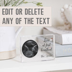 Load image into Gallery viewer, Ultrasound frame | sonogram frame | expecting mom gift | pregnancy keepsake | new baby scan frame | pregnancy reveal | baby shower gift PhotoBlock - Unique Prints
