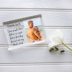 Load image into Gallery viewer, Uncle Picture Frame Gift For Uncle, Custom Picture Frame, New Uncle Gift for the Best Uncle Ever PhotoBlock - Unique Prints
