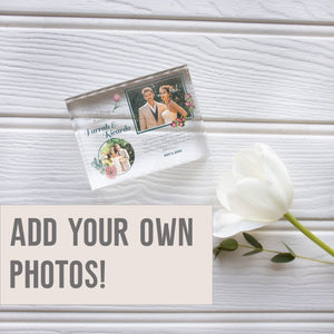 10th Anniversary Gift For Wife | Tenth Anniversary Gift For Parents | 10 Year Wedding Anniversary For Him | Anniversary Gift For Couple PhotoBlock - Unique Prints