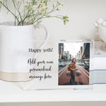 Load image into Gallery viewer, 30th Birthday Gift For Women | 30th Birthday Gift Friend | 30th Birthday Gift For Her PhotoBlock - Unique Prints
