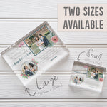 Load image into Gallery viewer, 9th Anniversary Gift For Wife | Ninth Anniversary Gift For Parents | 9 Year Wedding Anniversary For Him | Anniversary Gift For Couple PhotoBlock - Unique Prints
