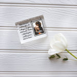 Load image into Gallery viewer, 7x5 Crystal Photo &amp; Text Block Personalised Best Friend Friendship Gift Present
