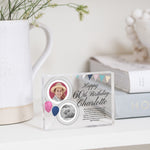 Load image into Gallery viewer, Personalized 60th Gift For Her or For Him | 60th Photo Frame for Father or Mother | 60th Birthday Gift Idea For Mom or For Dad
