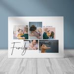 Load image into Gallery viewer, Custom Family Gift | Photo Canvas | Multi-Photo Gift
