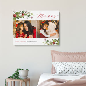 Photo Canvas | Family Christmas Gift | Christmas Decoration