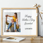 Load image into Gallery viewer, Custom Father&#39;s Day Gift | Custom Quote Frame | Personalised Quote Print
