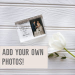 Load image into Gallery viewer, A Parents Thankyou Wedding Frame | Thankyou To Parents For Wedding Gift PhotoBlock - Unique Prints

