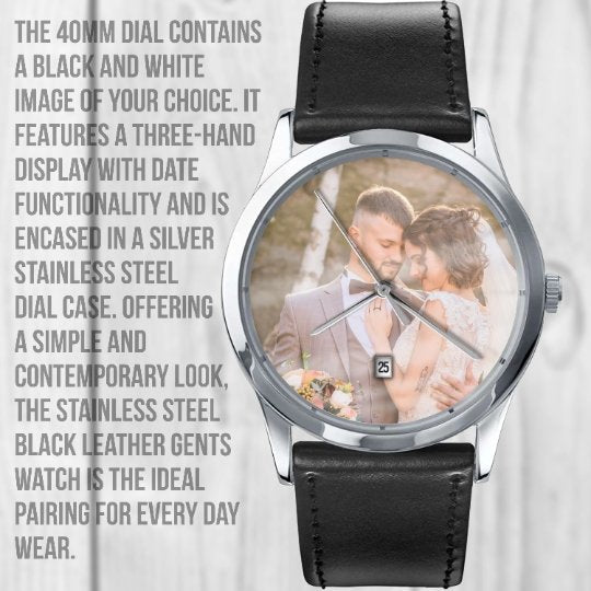 Anniversary Gift | Custom Keepsake Watch | Gift For Him Watch - UniquePrintsStore