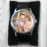 Load image into Gallery viewer, Anniversary Gift | Custom Keepsake Watch | Gift For Him Watch - UniquePrintsStore
