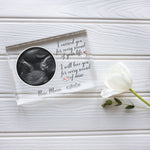 Load image into Gallery viewer, Baby Loss Frame | Pregnancy Loss Frame | Baby Remembrance Frame | Infant Loss Memorial Frame | Ultrasound Frame | Miscarriage Frame PhotoBlock - Unique Prints
