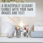 Load image into Gallery viewer, Best Friend Birthday Custom Photo Candle Holder | Pal Quotes Gift Idea | Personalized Votive Glass with Picture | Crystal Home Decor Present Candleholder - Unique Prints
