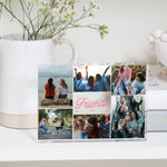 Load image into Gallery viewer, Best Friend Birthday Gift | Sister Gift | Photo Frame For Her PhotoBlock - Unique Prints
