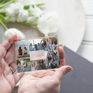 Best Friend Birthday Gift | Sister Gift | Photo Frame For Her PhotoBlock - Unique Prints