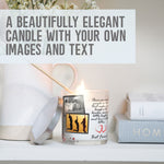 Load image into Gallery viewer, Best Friend Custom Photos Candle Holder | Pal Friendship Quotation Gift Ideas | Personalized Votive Glass with Picture | Home Decor Present Candleholder - Unique Prints

