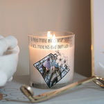 Load image into Gallery viewer, Best Friend Customized Photo Candle Holder | Pal Quotation Gift Ideas | Personalised Votive Glass with Picture | Crystal Home Decor Present Candleholder - Unique Prints

