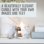 Load image into Gallery viewer, Best Friend Knows, Custom Quotes Photo Glass Candleholder | Gift Ideas for Best Friends | Personalised Votive Glass with Picture Home Decor Candleholder - Unique Prints
