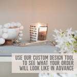 Load image into Gallery viewer, Best Friend Personalised Custom Photo Candle Holder | Friendship Gift Ideas | Custom Texts/Quotes Votive Glass with Picture | Decor Present Candleholder - Unique Prints
