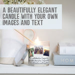 Load image into Gallery viewer, Best Friend Sister Custom Photo Glass Candleholder | Friends Keepsake, Friendship Gift Ideas | Personalised Votive Holder with Picture Decor Candleholder - Unique Prints

