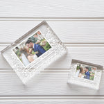 Load image into Gallery viewer, Best Friend Wedding Gift To Bride | Personalized Wedding Gift For Couple | Our Wedding Day Picture Frame PhotoBlock - Unique Prints
