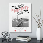 Load image into Gallery viewer, Best Mommy Ever | Custom Canvas Gift | Mother&#39;s Day Gift Canvas - UniquePrintsStore
