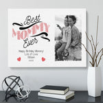 Load image into Gallery viewer, Best Mommy Ever | Personalised Canvas | Gift From Kids Canvas - UniquePrintsStore
