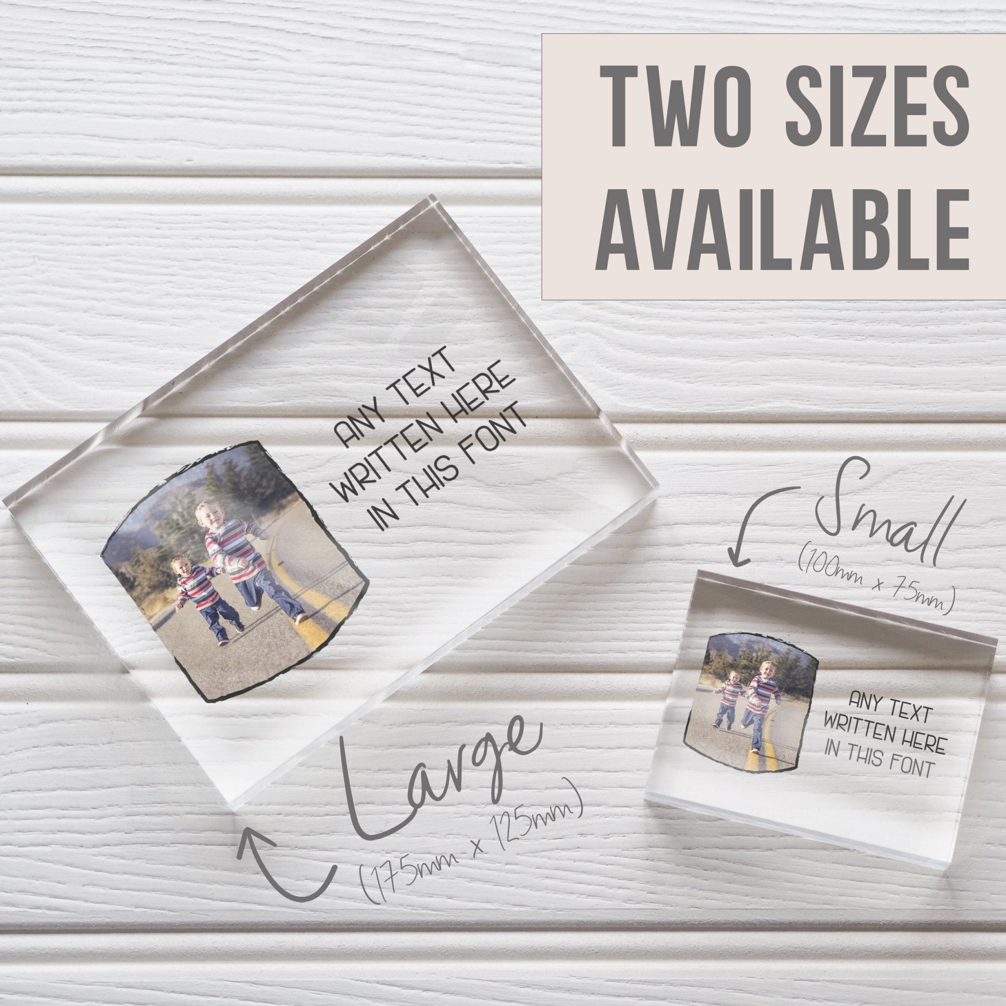 Big Brother Gift Picture Frame | Unique Family Picture Frame | Custom Photo Frame PhotoBlock - Unique Prints