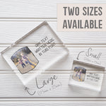 Load image into Gallery viewer, Big Brother Gift Picture Frame | Unique Family Picture Frame | Custom Photo Frame PhotoBlock - Unique Prints
