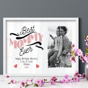 Birthday Gift For Mom | Family Photo Frame | Gift For Her Normal Frame - UniquePrintsStore