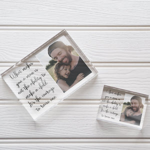 Step Dad Fathers Day Gift | Personalised Photo Gifts - Unique Prints