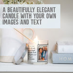 Load image into Gallery viewer, Friendship Custom Quotes and Photo Candleholder | Gift Ideas for Best Friends | Personalised Votive Glass with Picture | Crystal Home Decor

