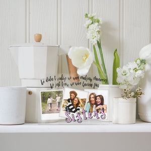 Bride gift from Sister In Law Wedding gift | 40th birthday gift for sister PhotoBlock - Unique Prints