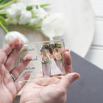 Load image into Gallery viewer, Bridesmaid Picture Frame, Bridesmaid Gift, Maid Of Honor Frame, Bridesmaid Thank You, Bridesmaid Proposal PhotoBlock - Unique Prints
