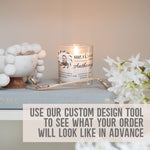 Load image into Gallery viewer, Cancer Survivor Custom Photo Glass Candleholder | Patients w/ Disease, Breast Tumors, Healed Sickness Gift Idea, Personalised Votive Picture Candleholder - Unique Prints
