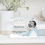 Load image into Gallery viewer, Christening Gift For A Boy | Baptism Present For Boy | Christening Picture Frame | Personalized Gift For Christening PhotoBlock - Unique Prints
