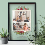 Load image into Gallery viewer, Christmas Gift | Family Photo Gift | Custom Keepsake Decoration Transparent Frame - UniquePrintsStore
