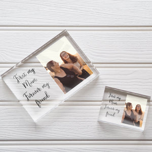 Christmas Gift For Mom From Daughter | Mothers Day Gift From Daughter | 60th Birthday Idea PhotoBlock - Unique Prints