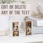 Load image into Gallery viewer, Christmas Gift | Personalised Gift For Family | Frame With Saying PhotoBlock - Unique Prints
