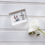 Load image into Gallery viewer, Class of 2021 college student gift, graduation picture, medical student gift, glass photo block PhotoBlock - Unique Prints
