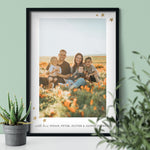 Load image into Gallery viewer, Custom Birthday Present | Family Photo Gift | Custom Photo Gift Normal Frame - UniquePrintsStore
