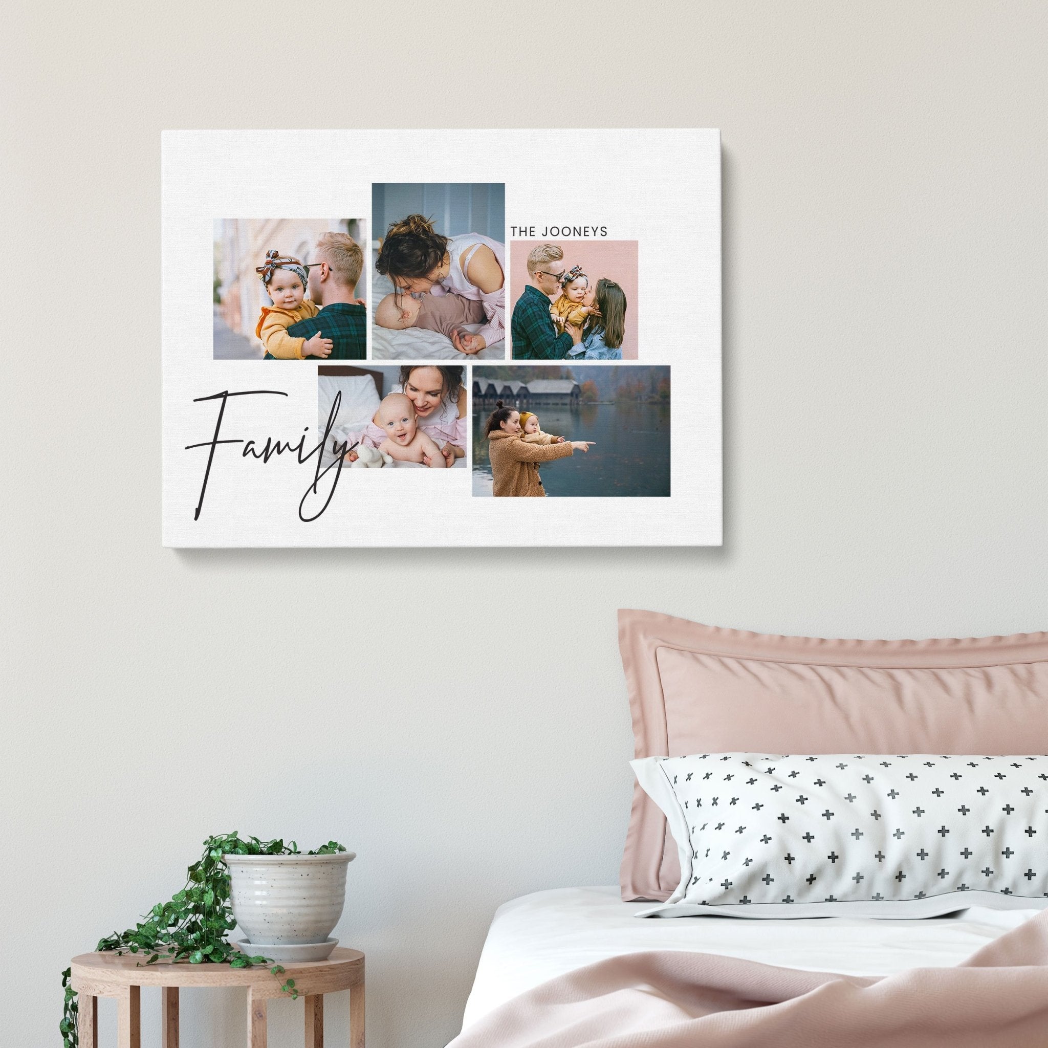 Custom Family Gift | Photo Canvas | Multi-Photo Gift Canvas - UniquePrintsStore