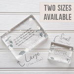 Load image into Gallery viewer, Custom Frame Quote Print | Custom Quote Sign | Best Friend Quote Signs PhotoBlock - Unique Prints
