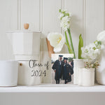 Load image into Gallery viewer, Custom Graduation Gift For Best Friend | Graduation Cake Topper | Graduation Gift For Her and For Him PhotoBlock - Unique Prints
