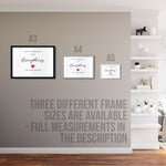 Load image into Gallery viewer, Custom Quote Gift | Happy Father&#39;s Day | Personalised Frame Normal Frame - UniquePrintsStore
