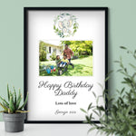 Load image into Gallery viewer, Dad Birthday Gift | Personalised Frame | Custom Print Normal Frame - UniquePrintsStore
