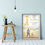 Load image into Gallery viewer, Dad Gift Idea | Custom Frame | Father&#39;s Day Normal Frame - UniquePrintsStore
