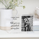 Load image into Gallery viewer, Daughter Gift From Mom To Daughter Picture Frame | Gift To Daughter From Mom and Dad | Mother Daughter Gift PhotoBlock - Unique Prints
